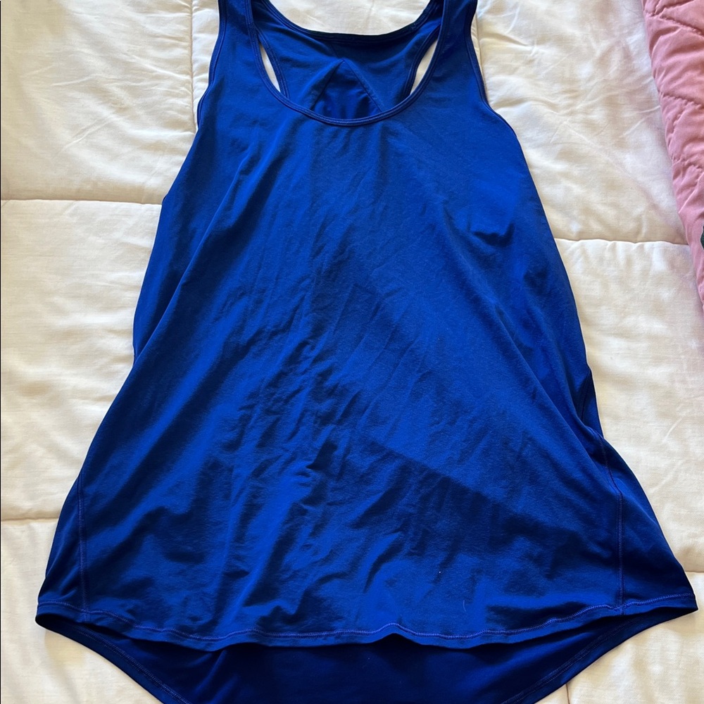 Lululemon Essential Tank Top Pleated size 6